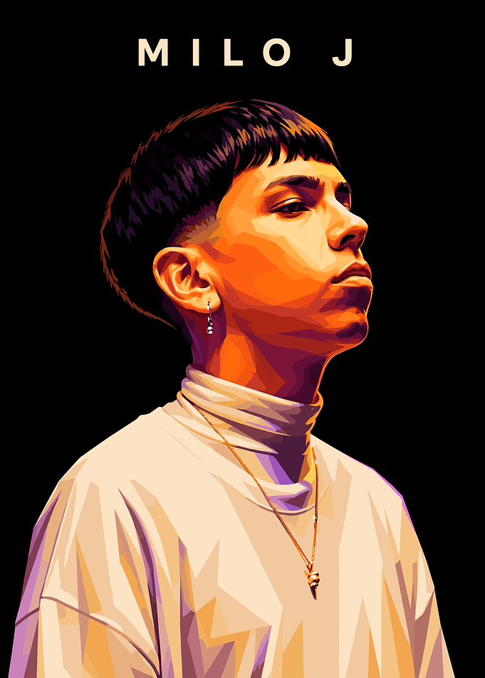 Milo J Vector Portrait