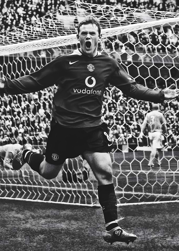 Wayne Rooney Goal Celebration