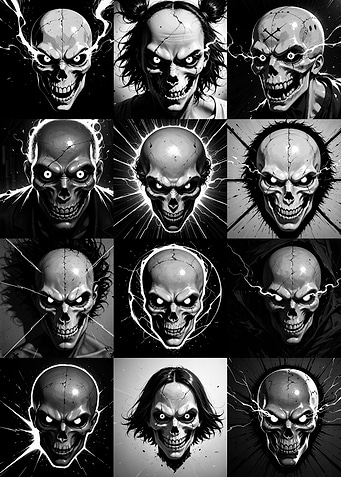 Skull Portraits