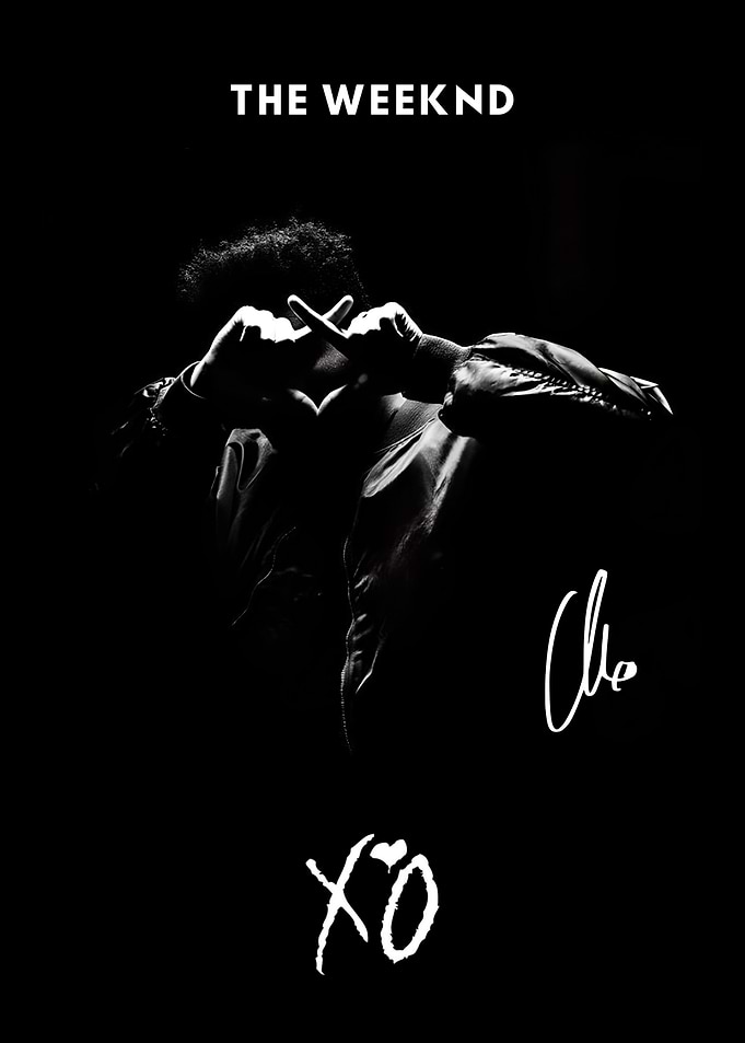 The Weeknd XO Poster