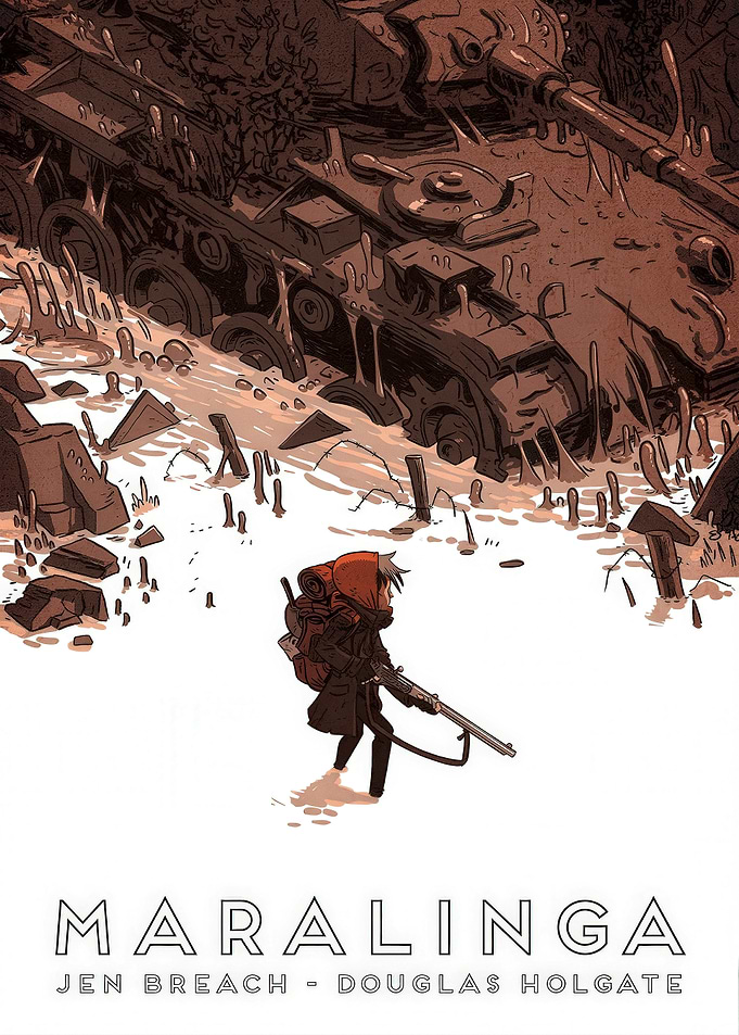 Maralinga Graphic Novel Cover Art