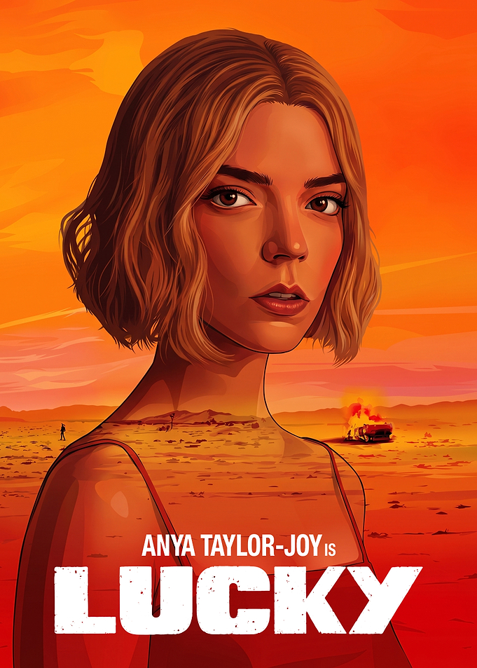 Anya Taylor-Joy Lucky TV Show Poster