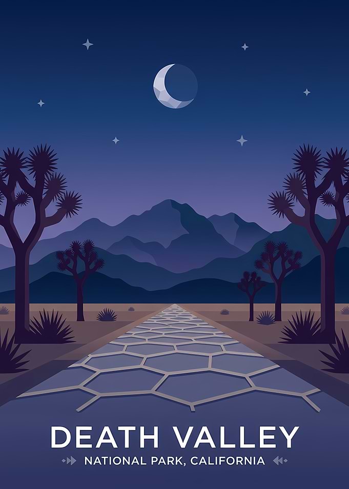 Death Valley National Park Poster