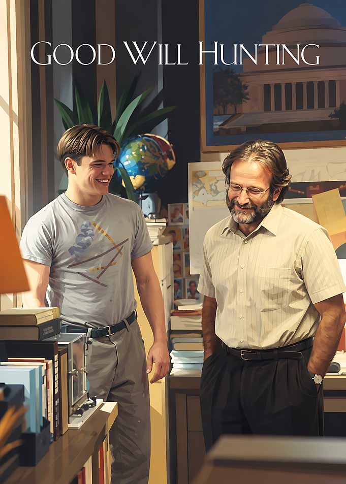 Good Will Hunting Movie Poster