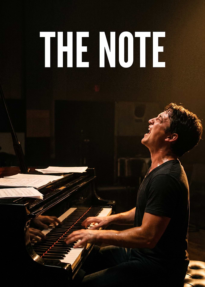 The Note Piano Performance Poster
