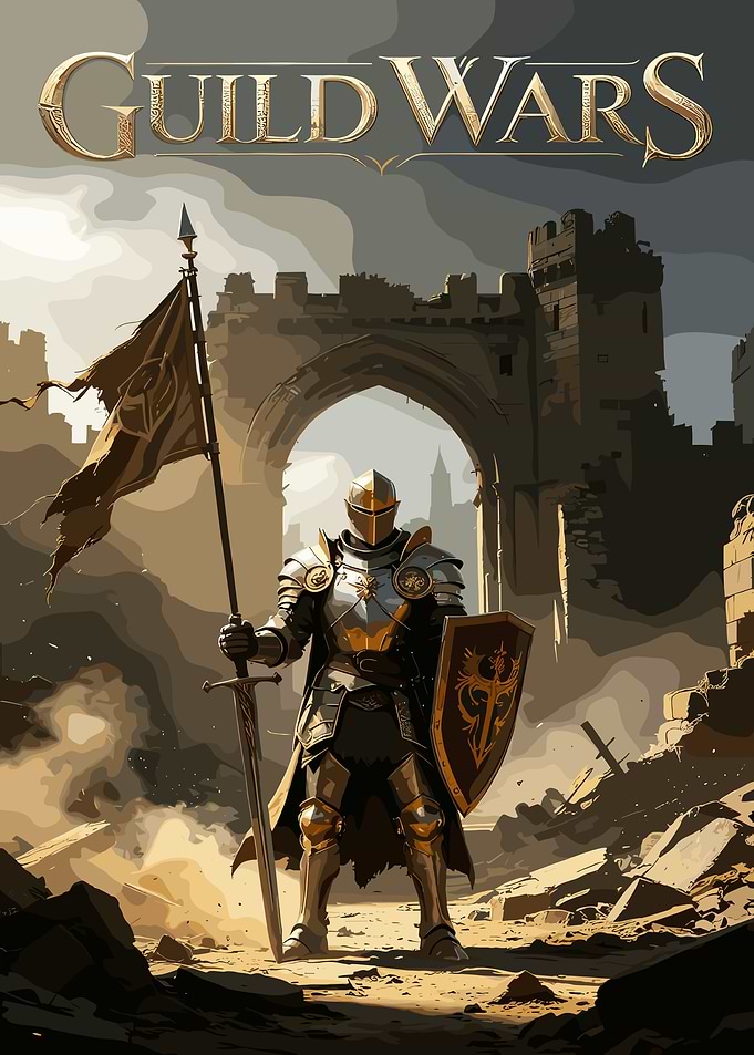 Guild Wars Knight Poster