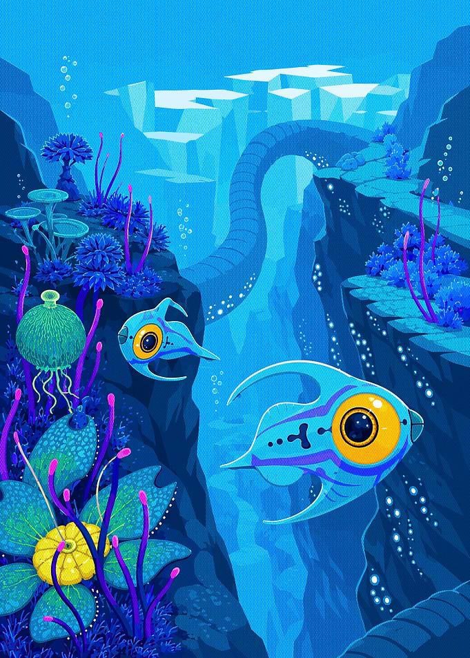Subnautica Underwater Alien Ecosystem