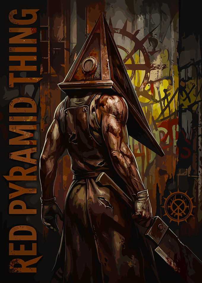 Pyramid Head Silent Hill Poster