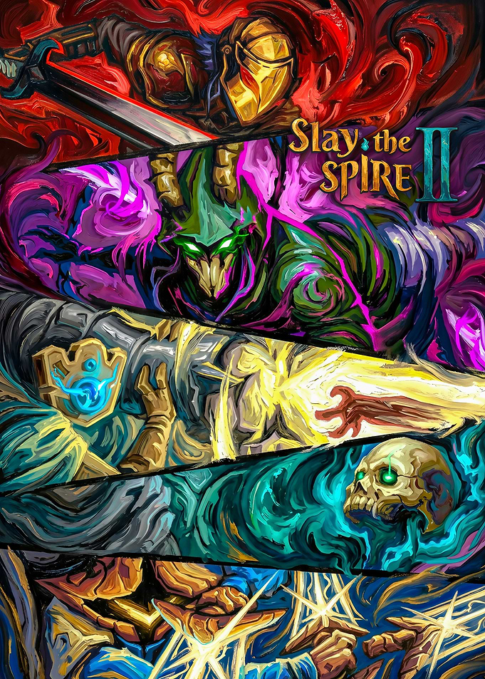 Slay the Spire 2 Diagonal Characters