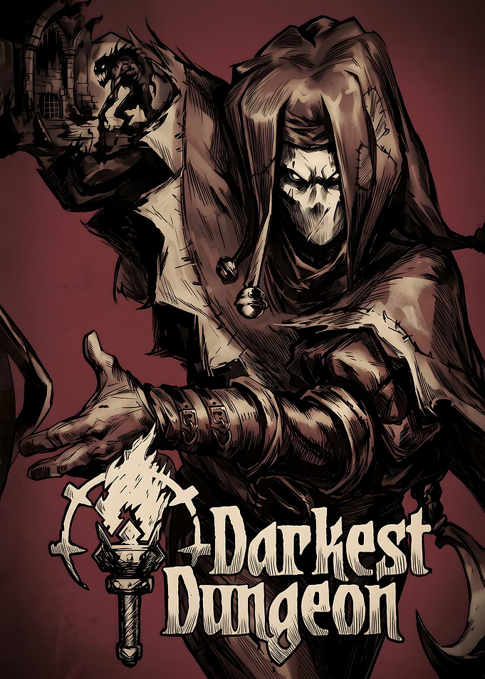 Darkest Dungeon Jester Character Poster