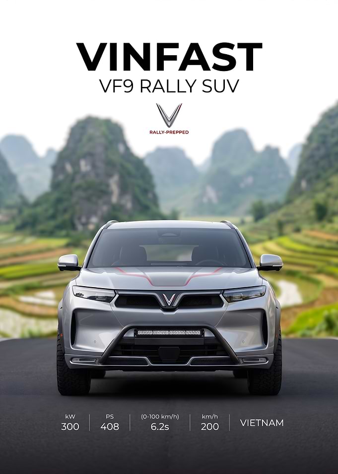 VinFast VF9 Rally SUV Concept