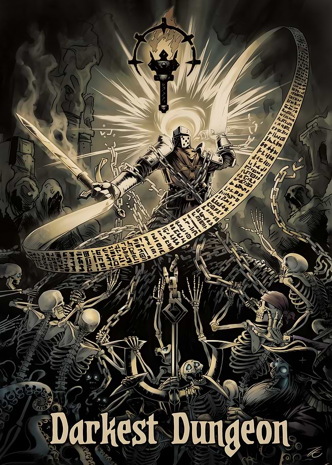 Darkest Dungeon Crusader Gaming Poster