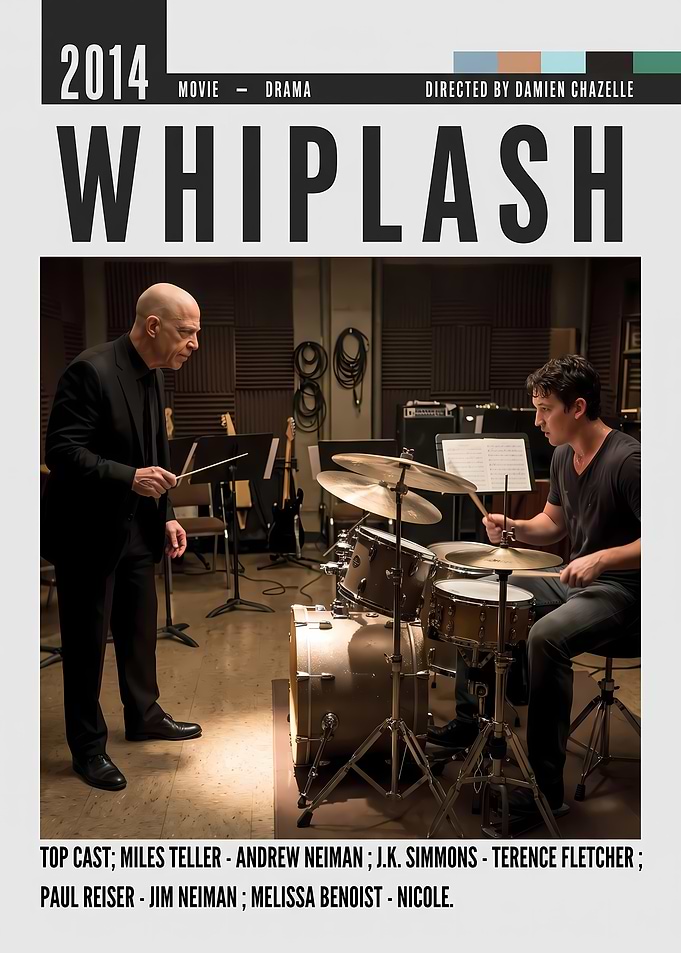 Whiplash Movie Poster