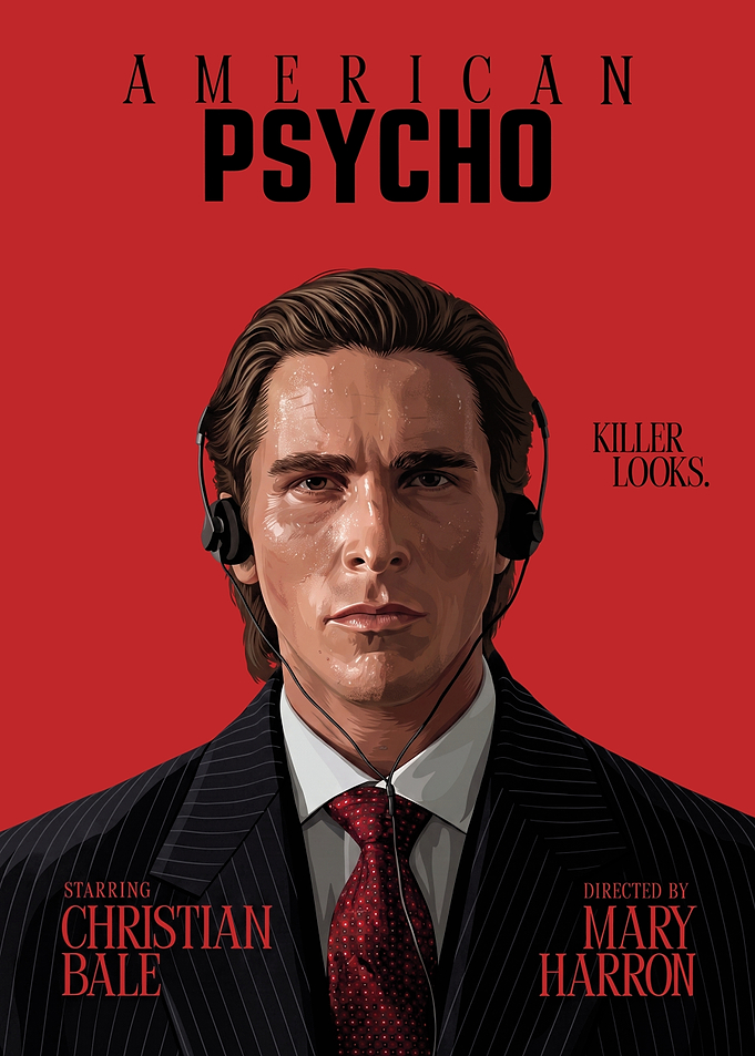 American Psycho Patrick Bateman Poster