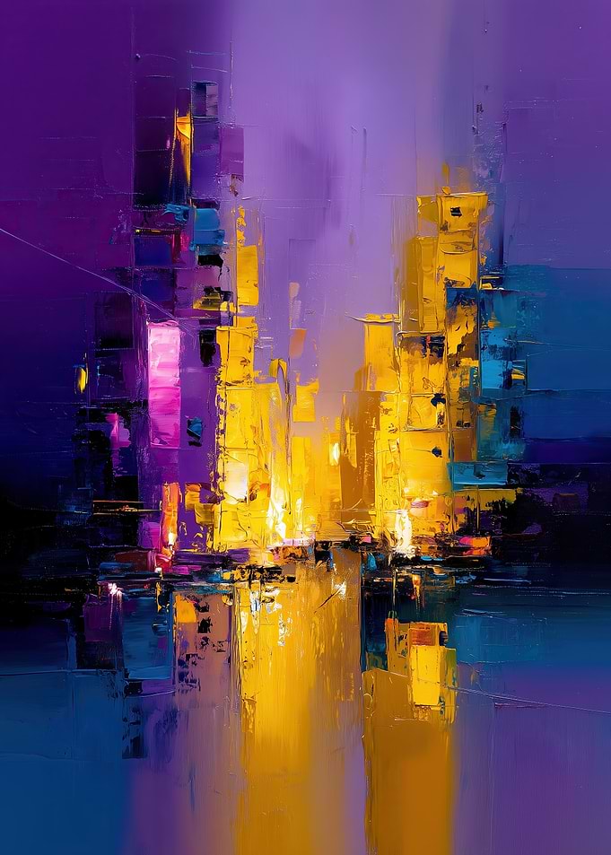 Golden City Reflections