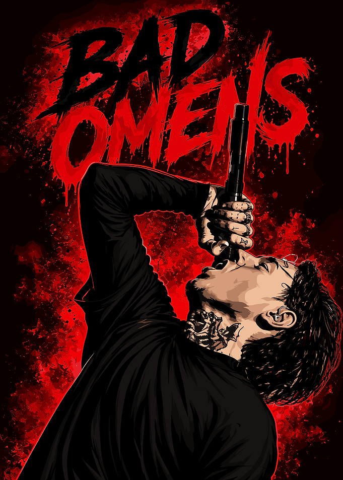 Bad Omens Vocalist Illustration