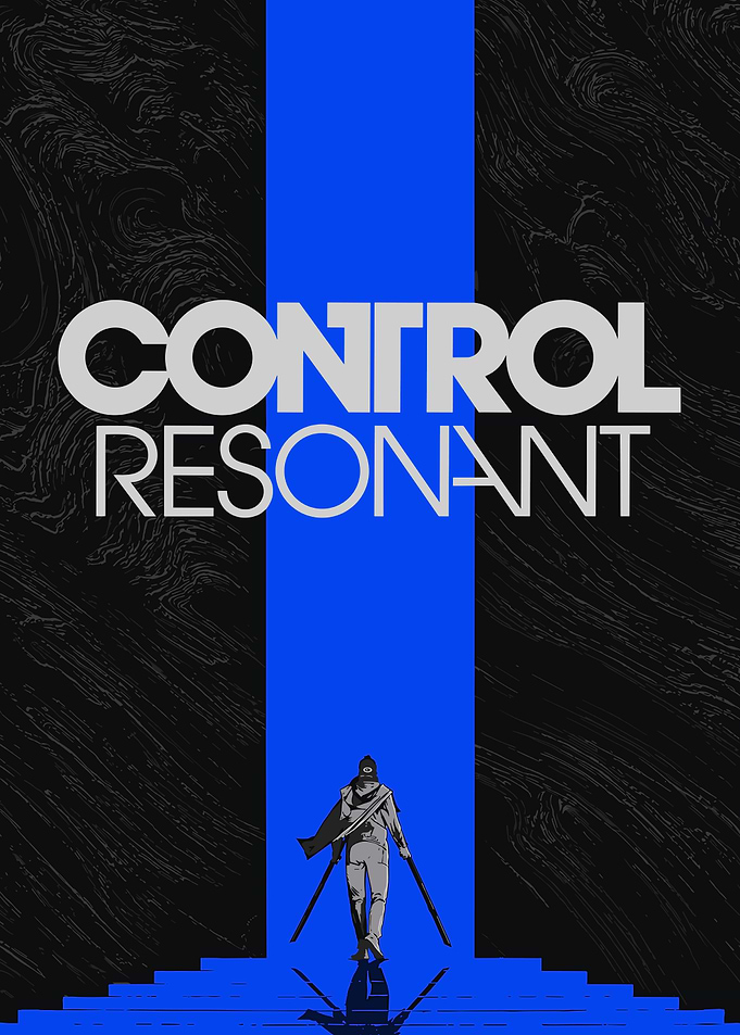 Control Resonant Minimalist Poster