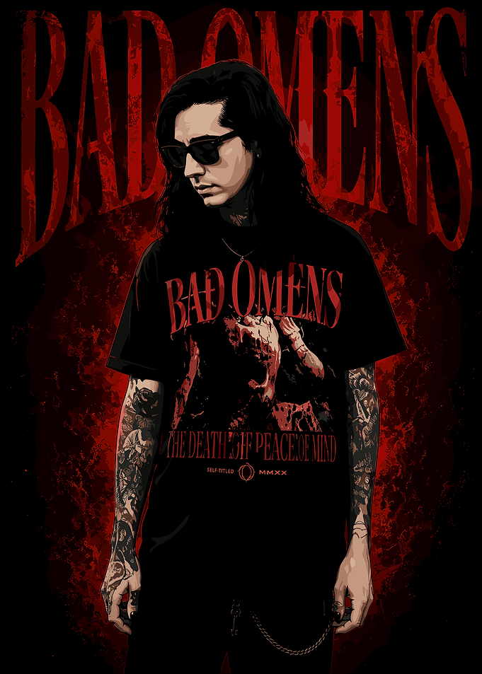 Bad Omens Poster Portrait