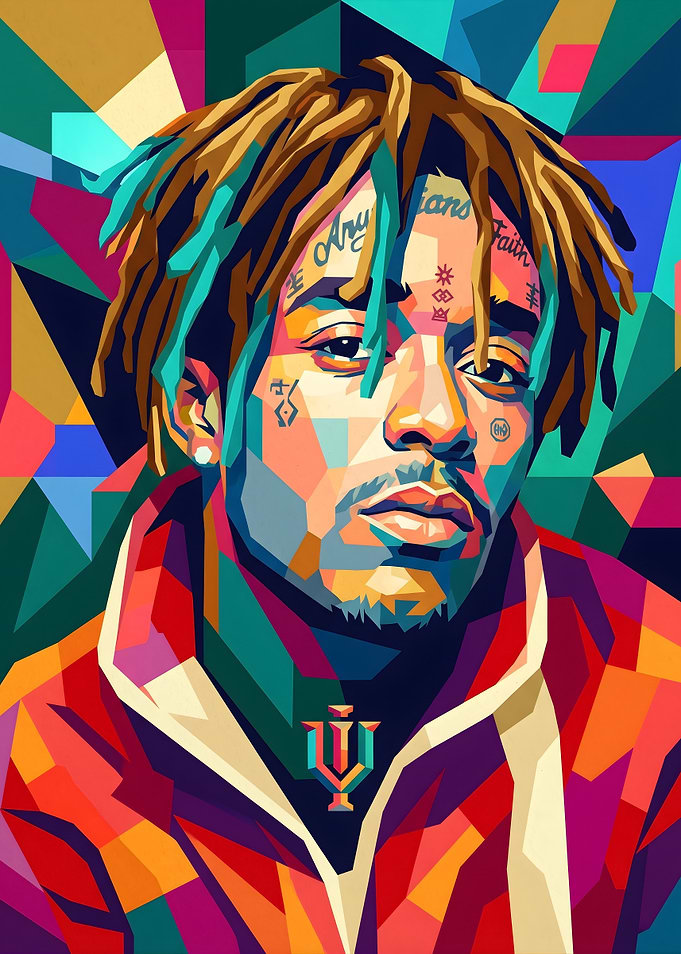 Lil Uzi Vert Pop Art Portrait