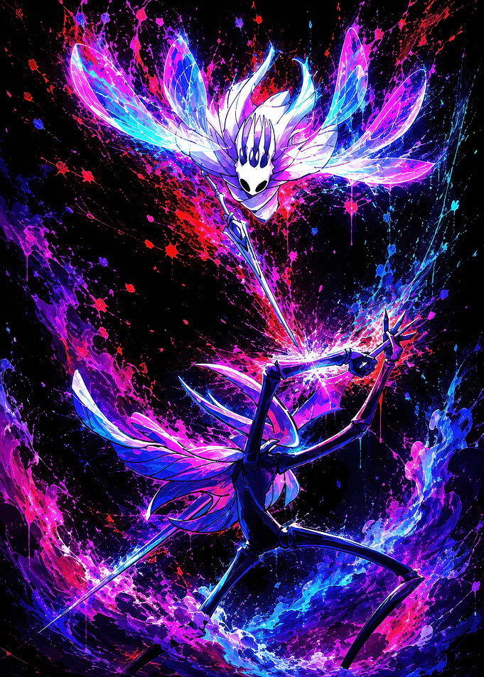 Hollow Knight Battle Art