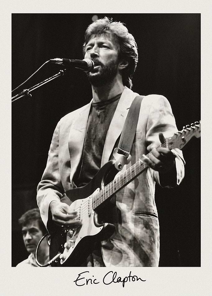 Eric Clapton Performing Live