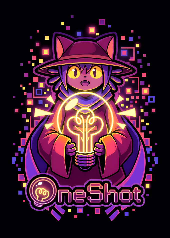 OneShot Niko with Glowing Lightbulb