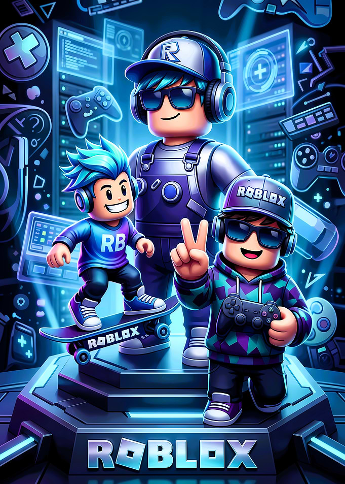 Roblox Gaming Digital Art