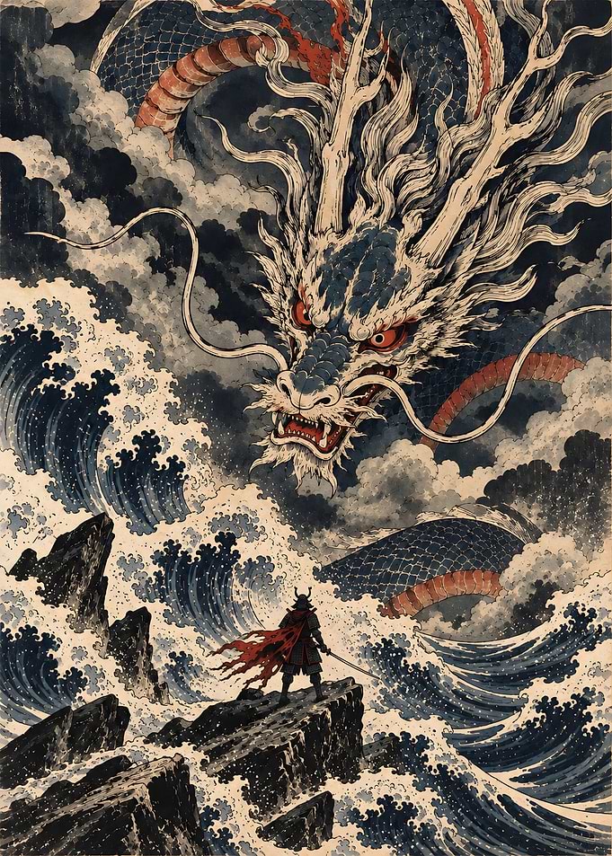 Dragon Above the Black Tide