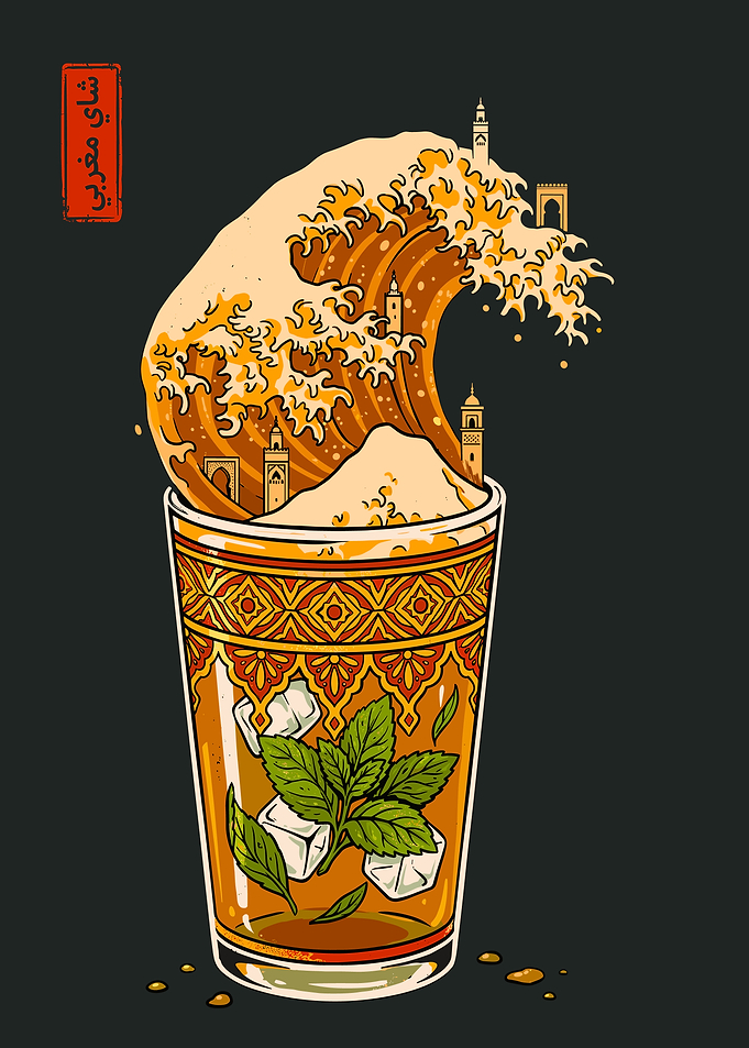 Moroccan Mint Tea Wave