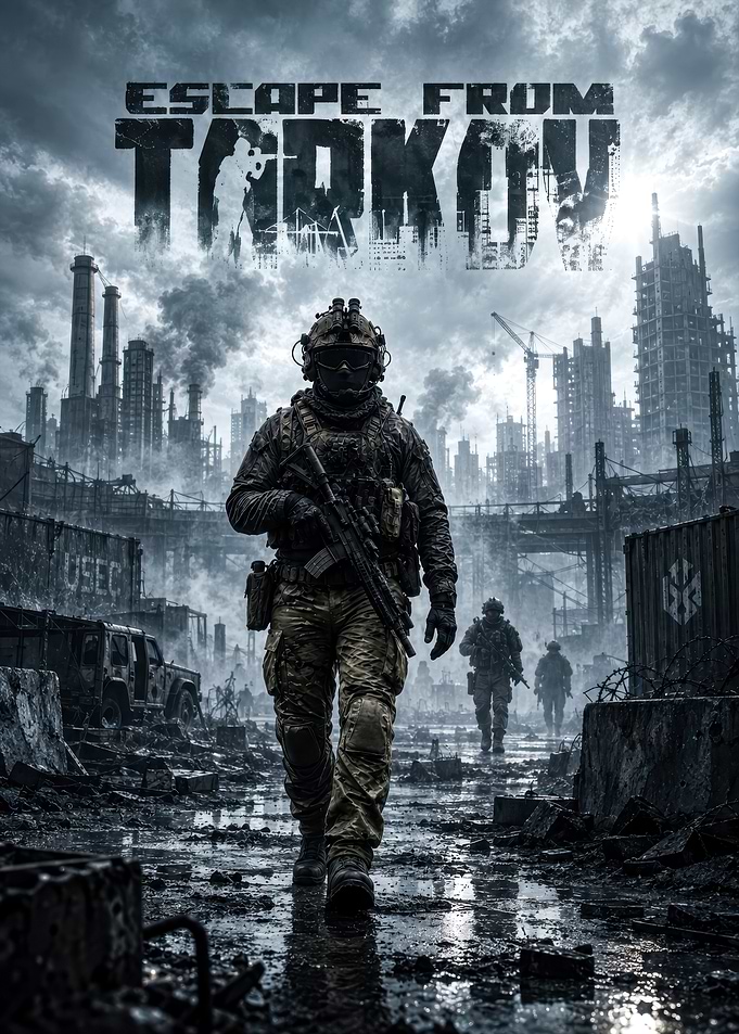 Escape From Tarkov Soldier Poster