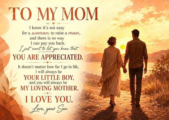 To My Mom Gift For Mom