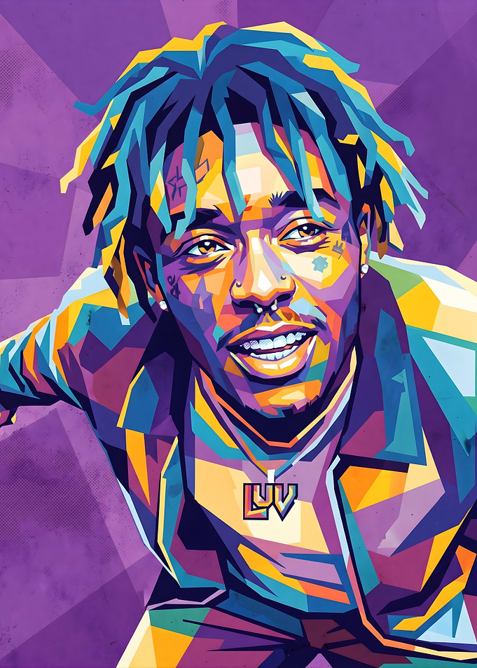 Lil Uzi Vert Pop Art Portrait