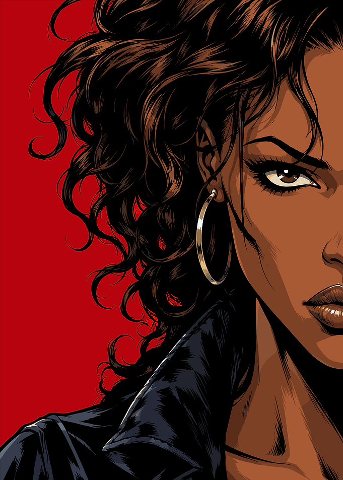 Portrait of a Stylish Woman