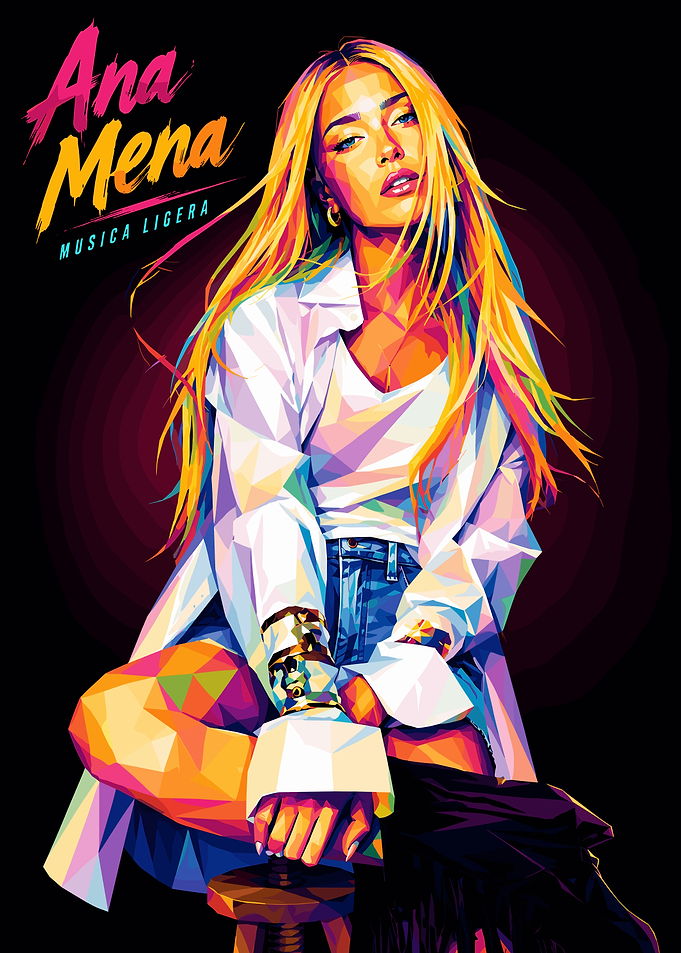 Ana Mena Musica Ligera Pop Art