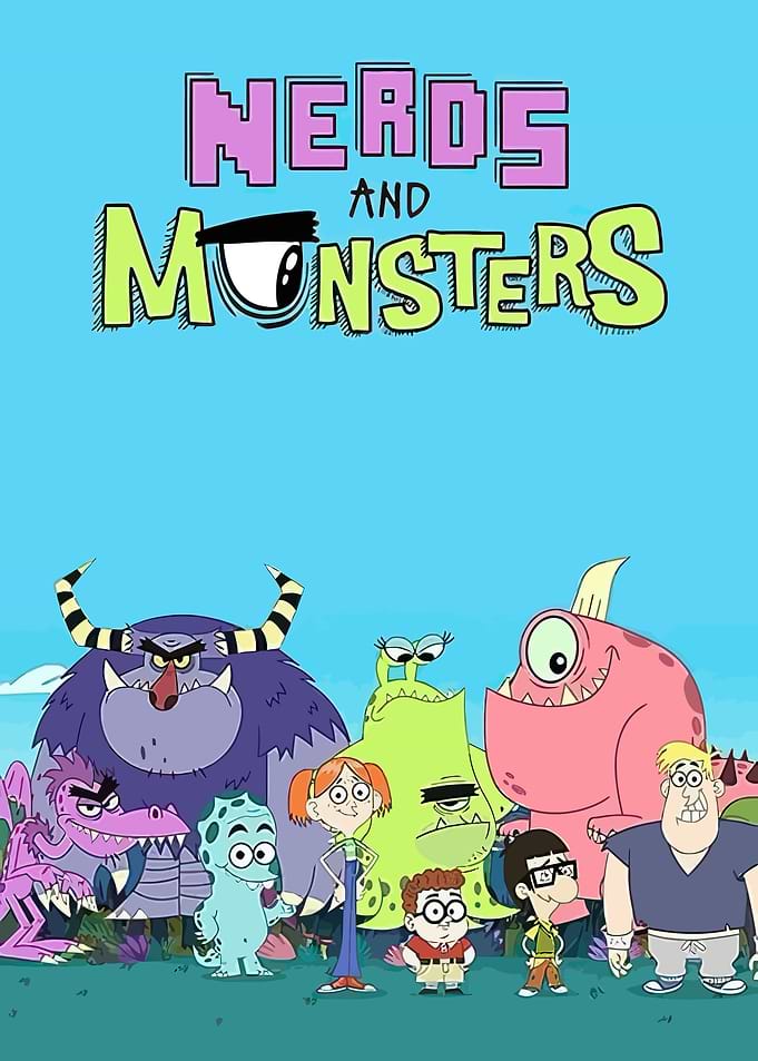 Nerds and Monsters Cartoon Poster
