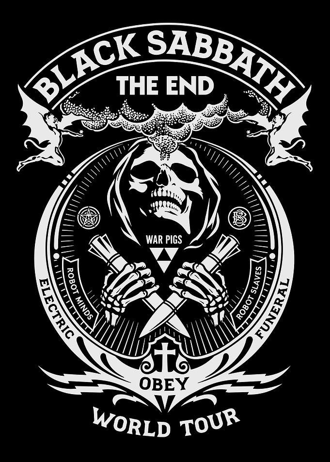Black Sabbath The End Tour Graphic