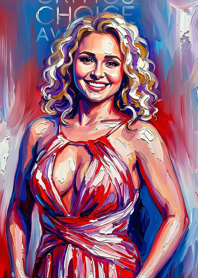 Hayden Panettiere Critics Choice Awards Portrait