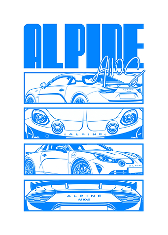 Minimalist Alpine A110S
