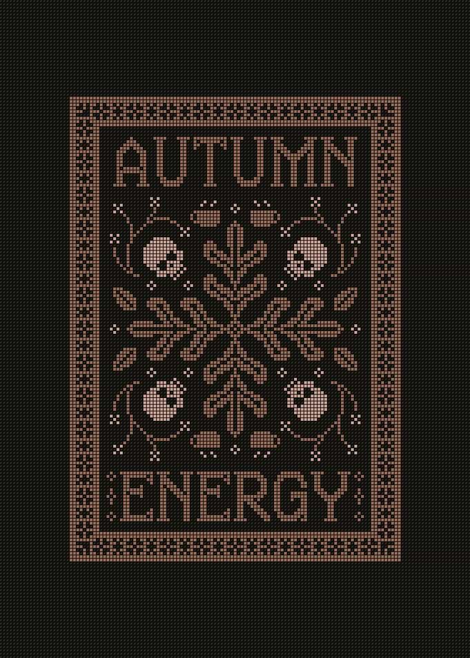 Autumn Energy Cross Stitch