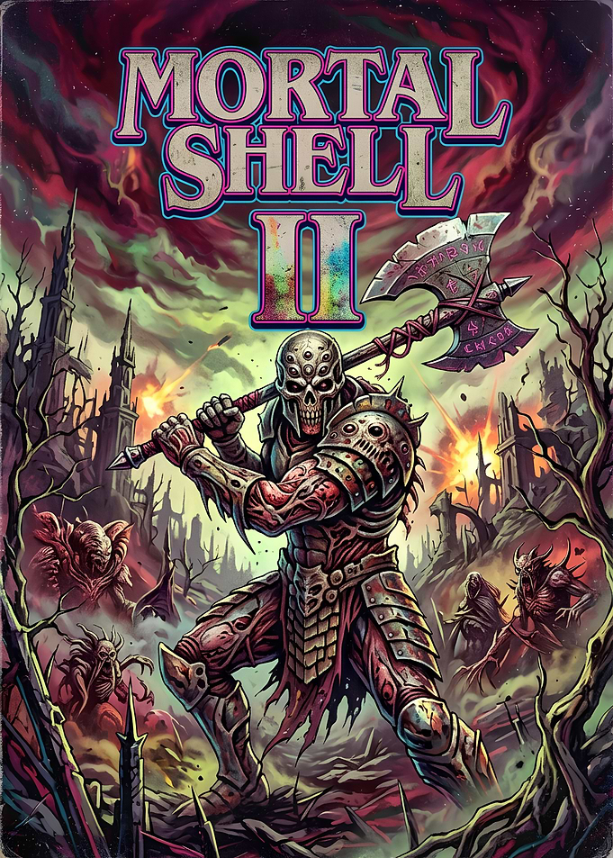 Mortal Shell II Dark Fantasy Poster