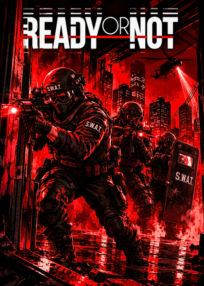 Ready or Not SWAT Game Poster