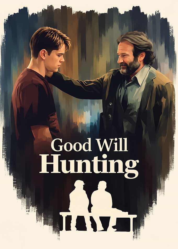 Good Will Hunting Movie Poster Art