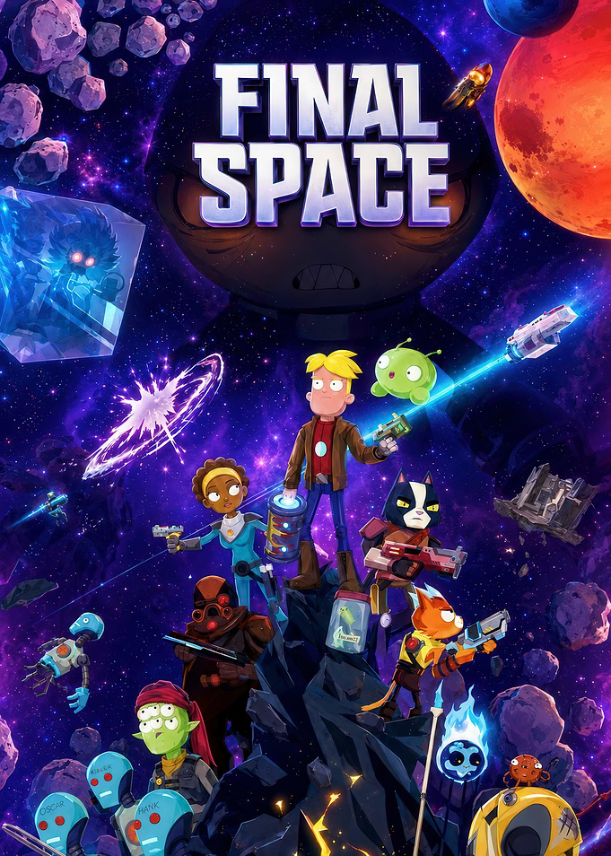 Final Space Animated Series Poster