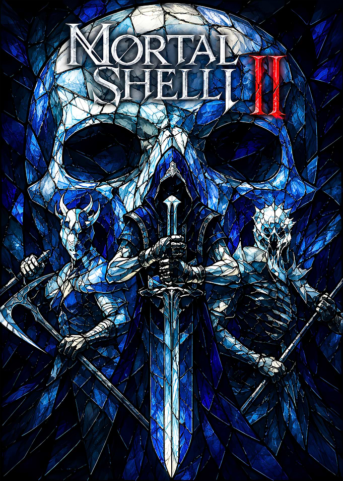 Mortal Shell II Stained Glass Poster