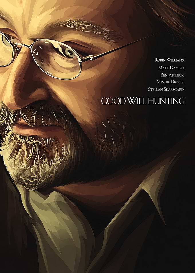 Good Will Hunting Minimalist Movie Poster
