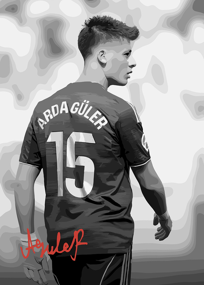 Arda Guler Real Madrid Poster