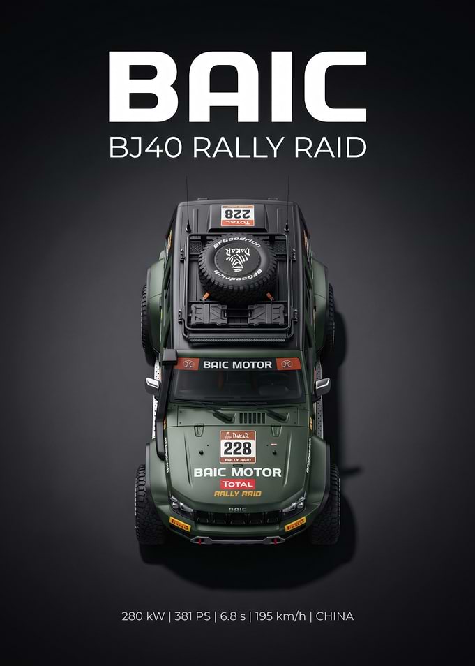 BAIC BJ40 Rally Raid Car