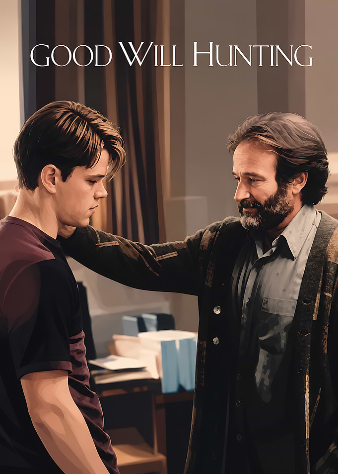Good Will Hunting Movie Poster Art