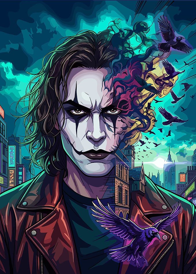 The Crow Eric Draven Portrait