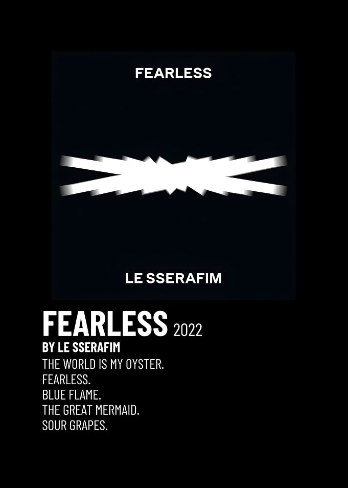 FEARLESS Album Poster